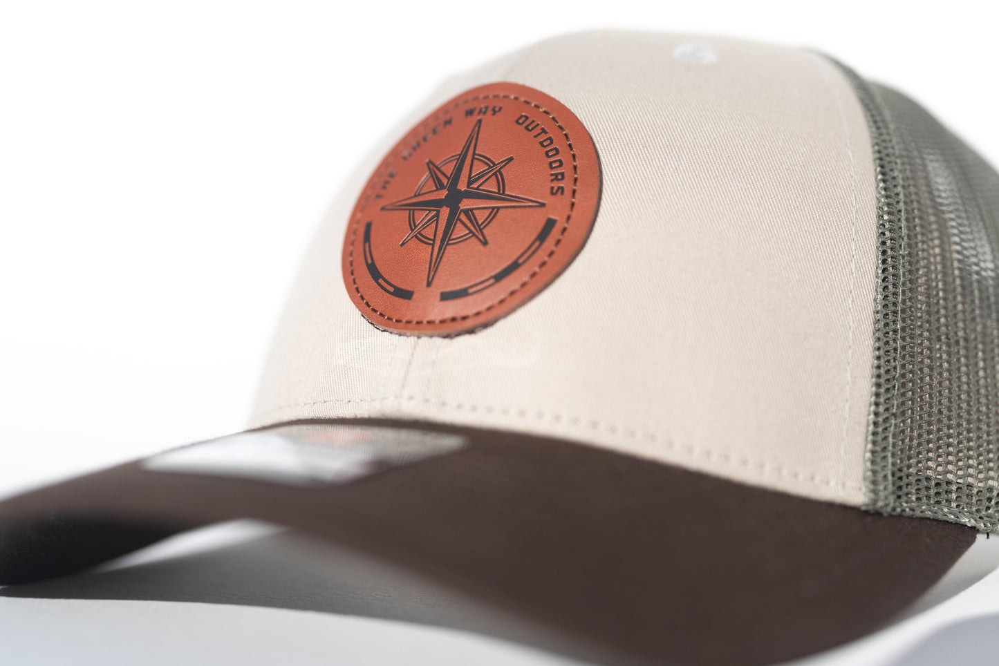 Brown Tri-Color Hat