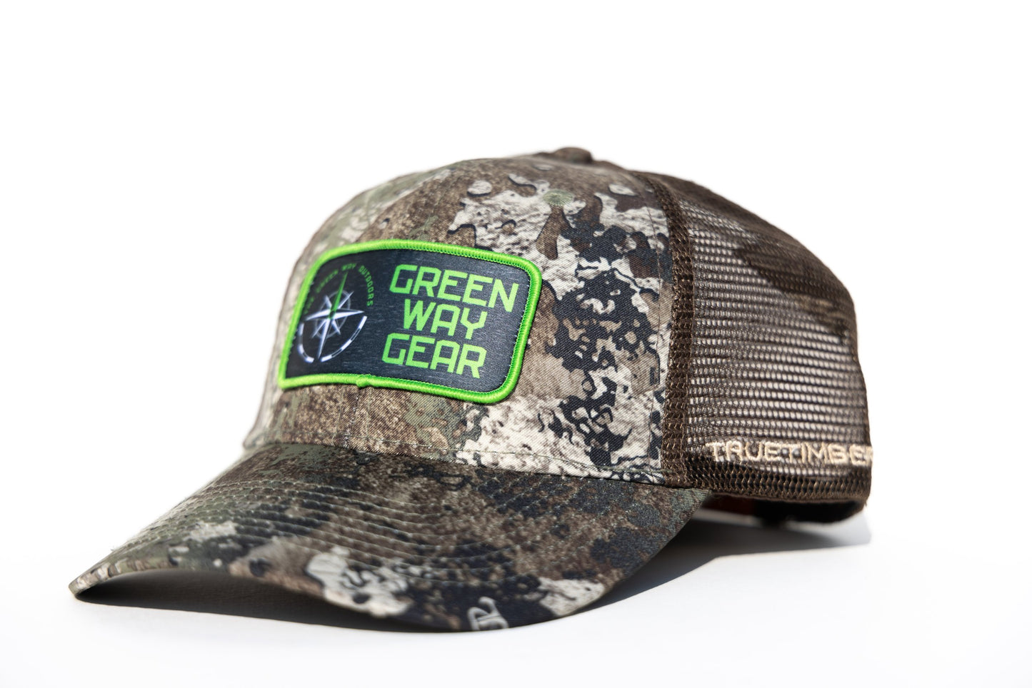 Green Way Gear Camo Youth Trucker Hat