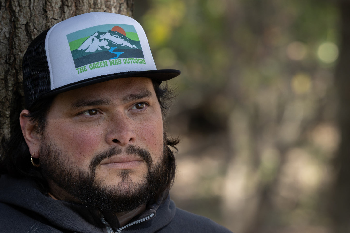 Summer Mountain Foam Trucker Hat