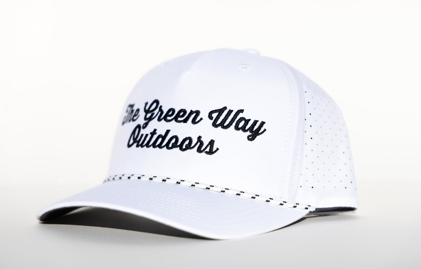 White Golf Rope Hat