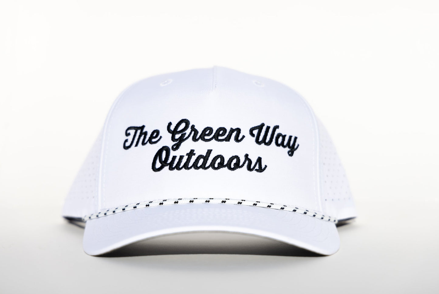 White Golf Rope Hat