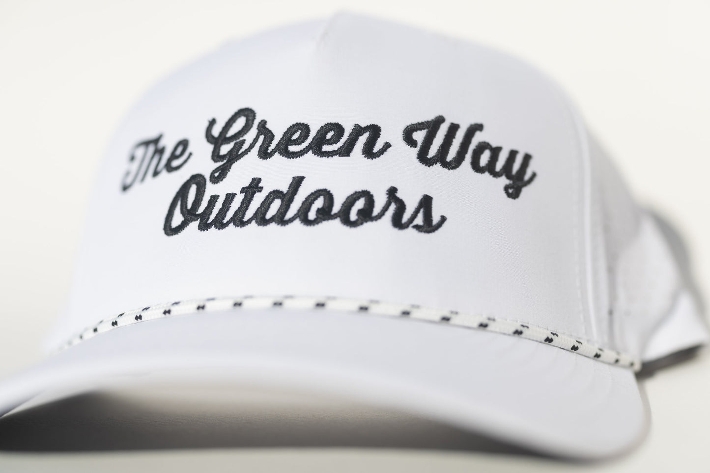 White Golf Rope Hat