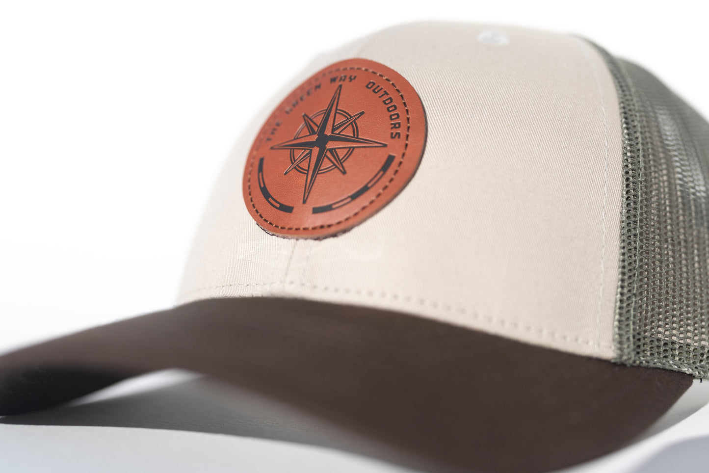 Brown Tri-Color Hat