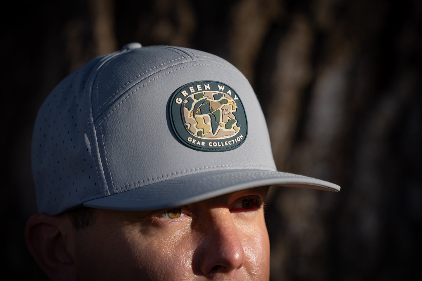 Grey Rubber Duck Patch Hat