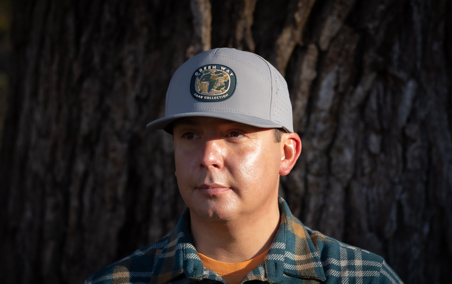 Grey Rubber Duck Patch Hat