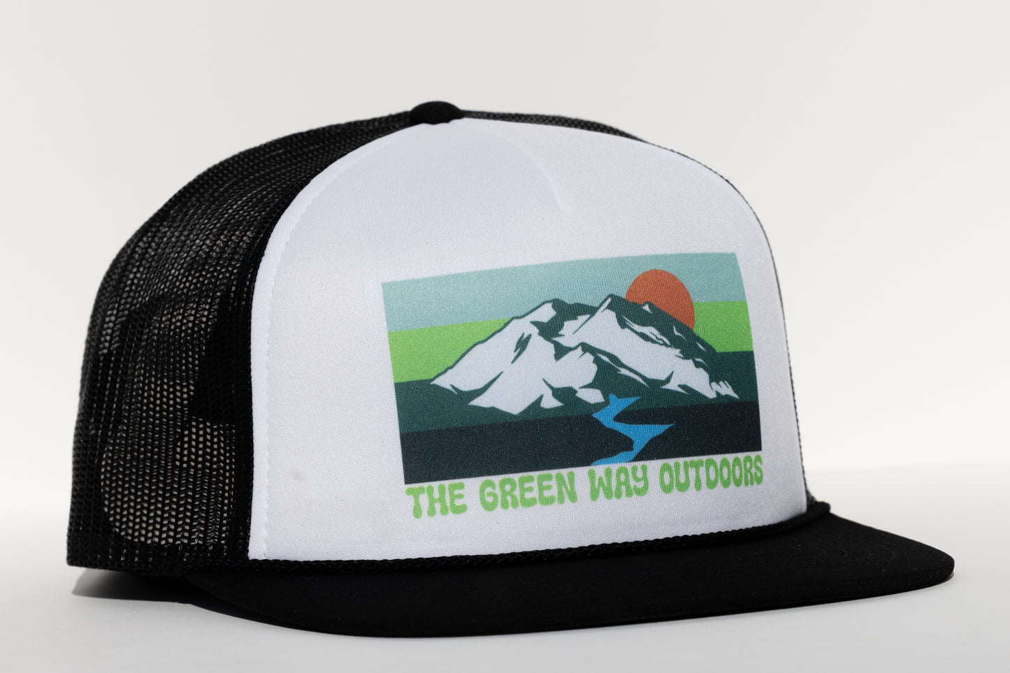 Summer Mountain Foam Trucker Hat