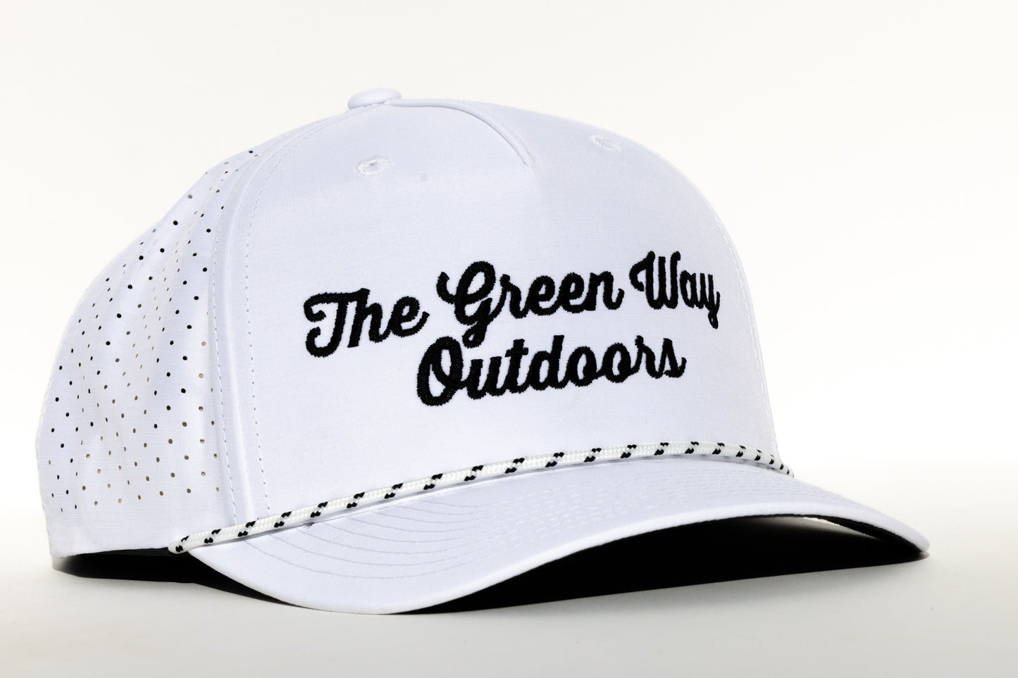 White Golf Rope Hat
