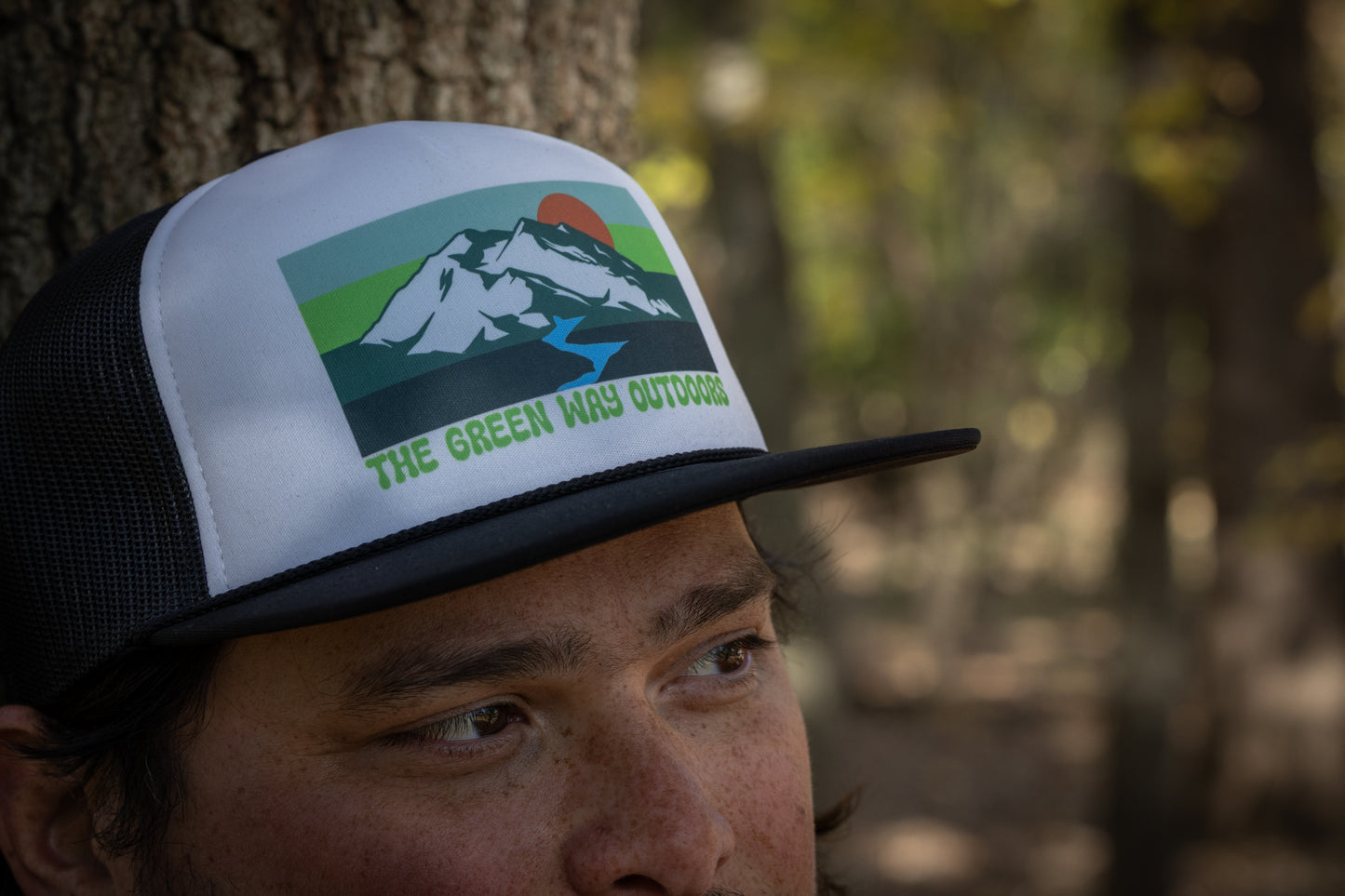 Summer Mountain Foam Trucker Hat